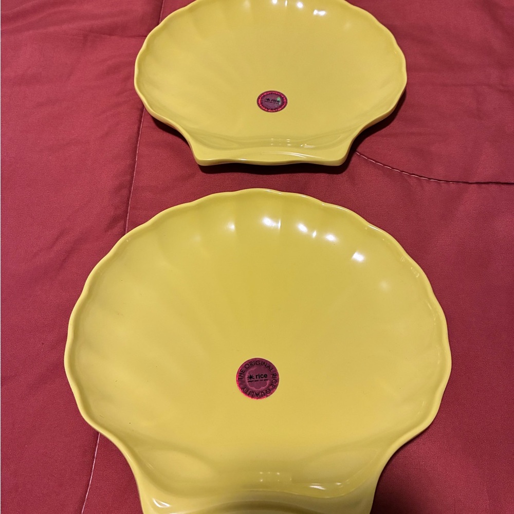 Ice Lemon Shell-Shaped Decorative Plate - Picture 2 of 5